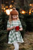 Library Set & Leggings: Green Buffalo Check