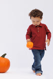Basics Collared Shirt: Baked Apple