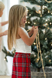 Joseph Unisex Holiday Lounge Pants // Plaid Stars