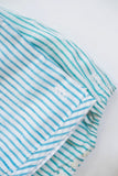 Bubble/Jon Jon: Blue or Green Coastal Stripe