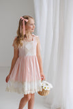 Mae Sundress: Crochet Pink