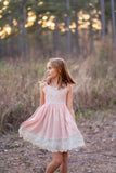 Mae Sundress: Crochet Pink