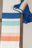 Summer Camp Sheet: Navy Stripe or Sunset Stripe