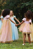 Maxi Princess: Aurora Pink, Ella Blue, or Belle Yellow