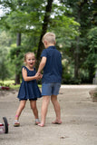 Collared Tee: Navy Stars