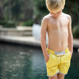 Boys Prep Swim Short: Sunny Storm