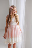 Mae Sundress: Crochet Pink