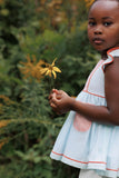 Fall Holiday Tunic Set: Caribbean Light Blue