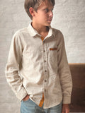 Collared Shirt: Golden Gift of Grain