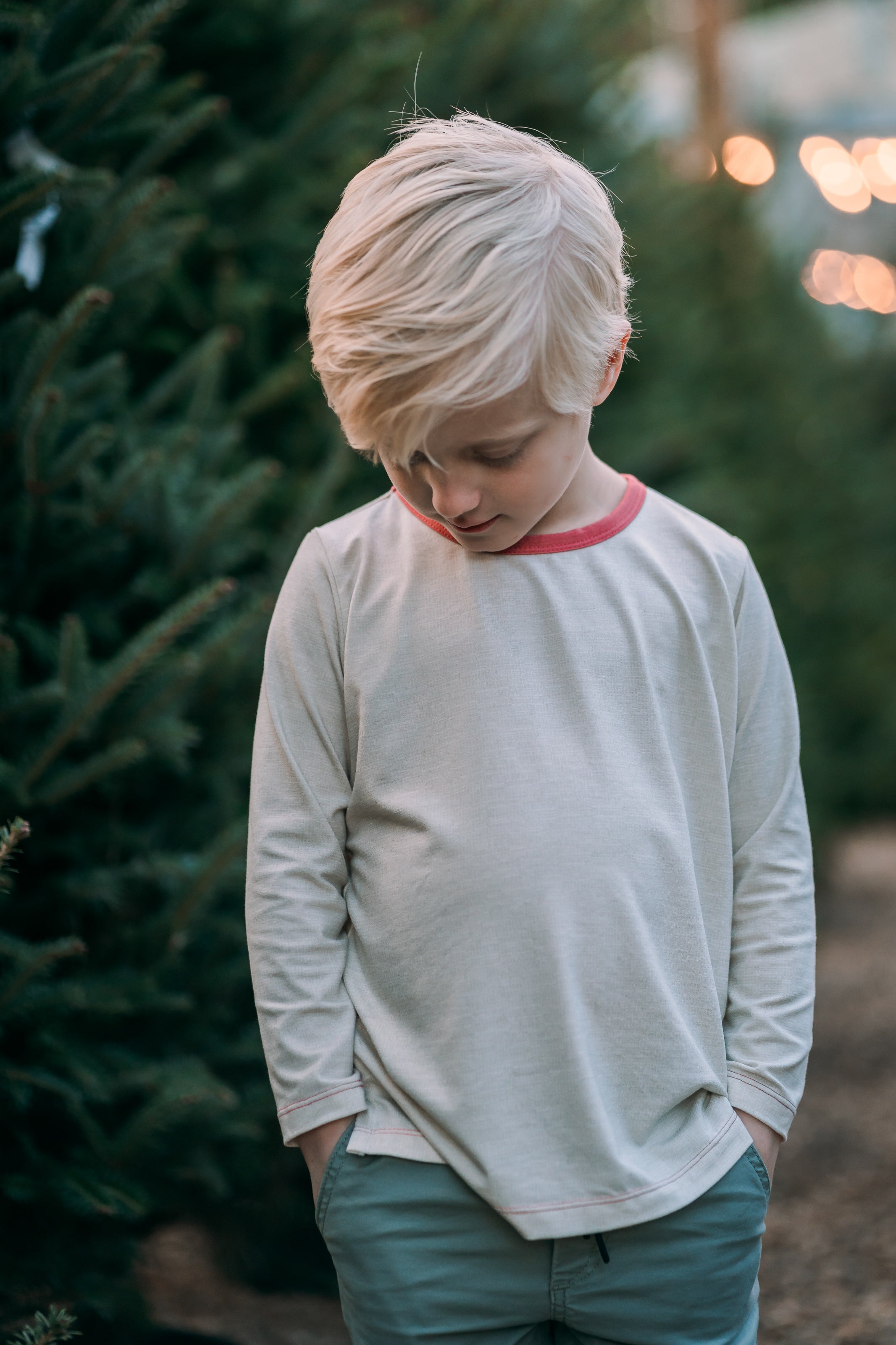 トップス simply complicated HENRY L/S TEE OATMEAL SNAP HENRY L/S TEE OATMEAL – SimplyComplicated