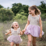 Naomi Set & Skirted Bubble: Wisteria