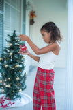 Joseph Unisex Holiday Lounge Pants // Plaid Stars