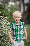 Boy Shirt: Easter Grass Green Plaid